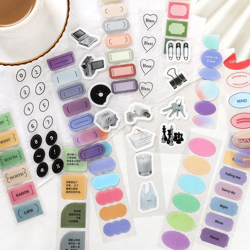 Page Bookmark Stickers